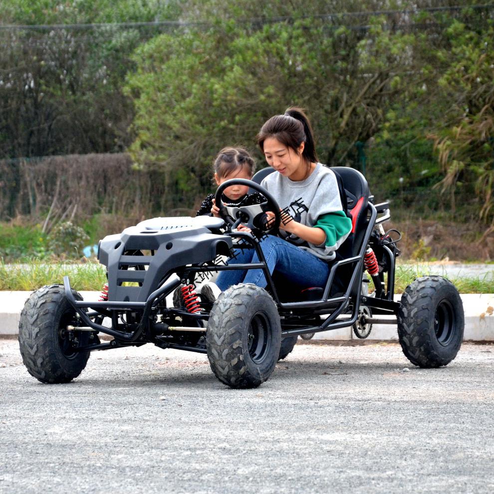 沙滩车四轮越野摩托车汽油全地形自动挡大型双人场地电动卡丁车 200