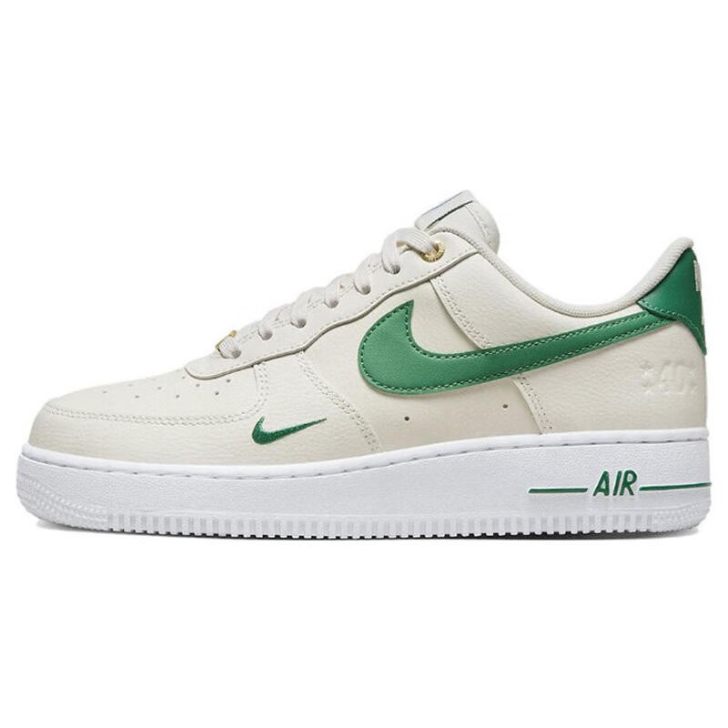 耐克(nike) air force 1 女子空军一号运动鞋 dv1492-101白黑绿 35.