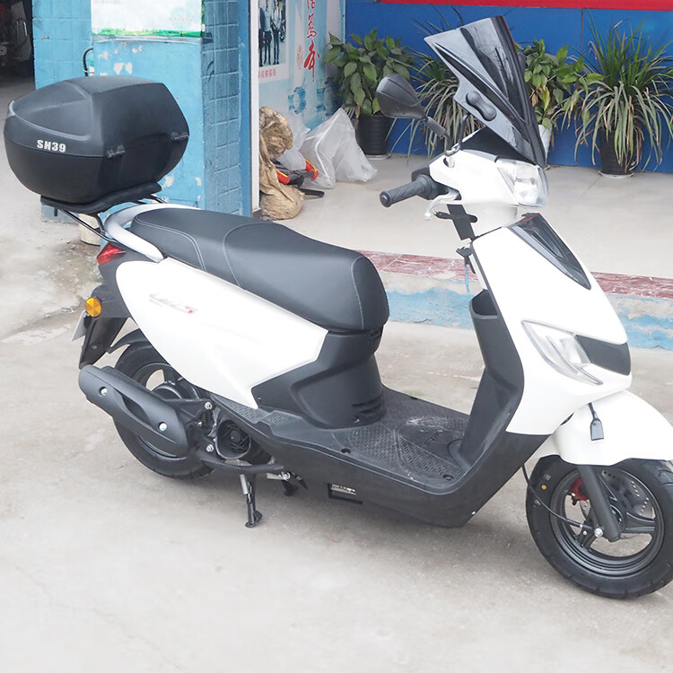 适用于铃木小海豚110摩托车后尾箱轻骑qst-3夏德备箱尾架改装货架琦栗