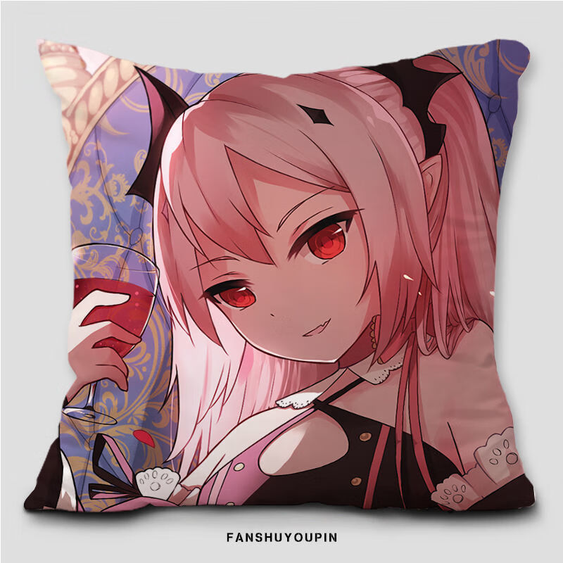 终结的炽天使克鲁鲁采佩西二次元动漫周边双面图抱枕生日礼物定制 18