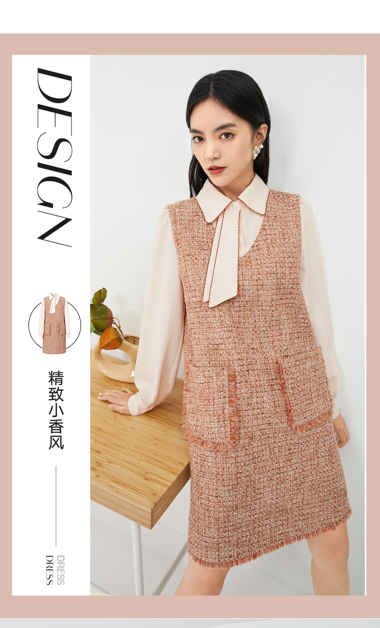 伊芙丽连衣裙1b9995311 藏青 155/80a/s【图片 价格 品牌 报价】-京东