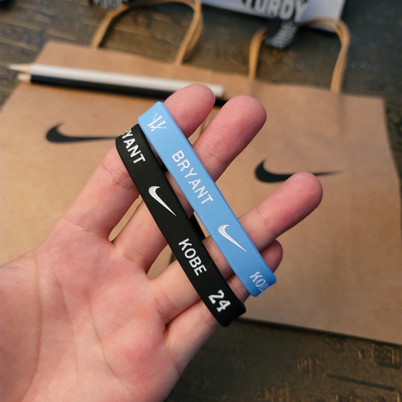 硅胶运动手环潮男女学生个性手链腕带 23号詹姆斯黄色二只装【图片