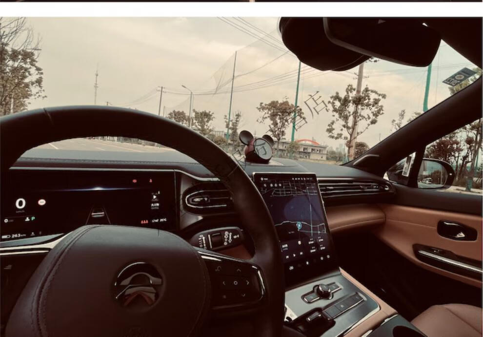 适用nomi头盔武士红黑nomi帽子米奇卡通配件蔚来es6es8ec6et7机器人