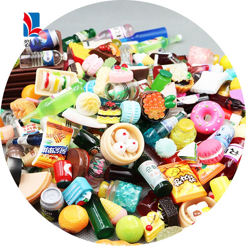 仿真食物迷你版迷你微缩食玩娃娃超市饮料瓶食物水果蛋糕盲袋模型玩具