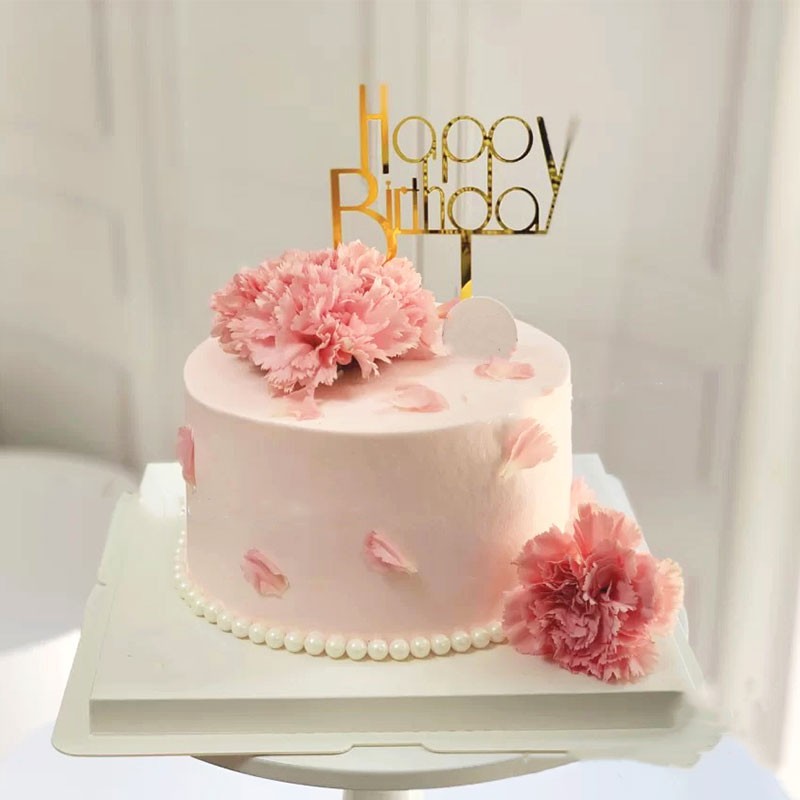 妈妈生日蛋糕款式简单图片