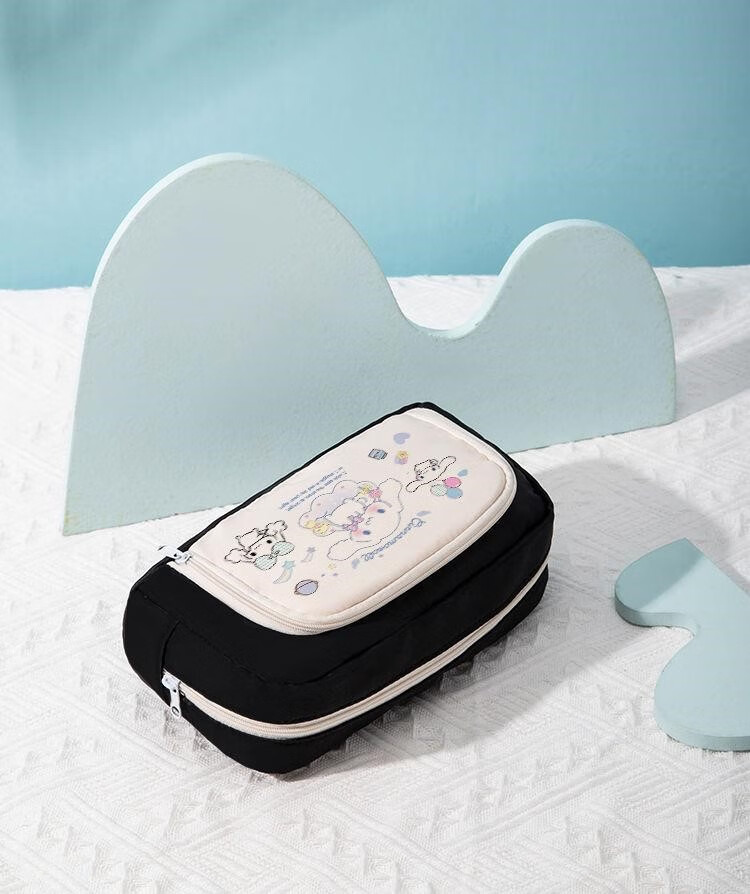 jk痛包笔袋玉桂狗大容量高颜值女生文具盒初中三丽鸥大耳狗铅笔盒子木