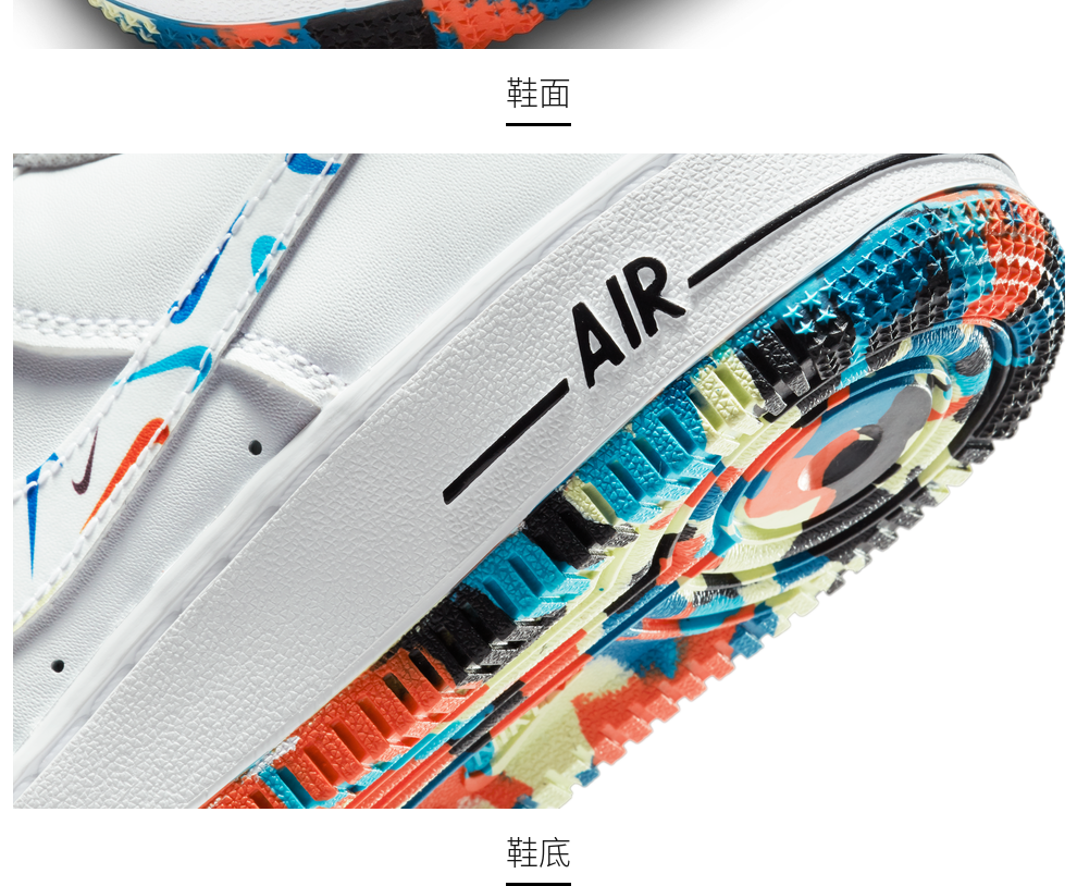 耐克运动鞋_NIKE 耐克 AIR FORCE 1 LV8 1 GS 大童运动鞋 DM7597