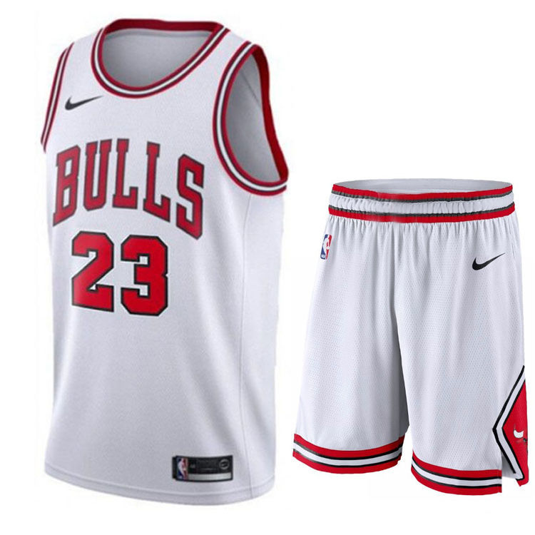 支持国货李宁公牛队球服23号球衣1号罗斯篮球服8号拉文热压男女训练