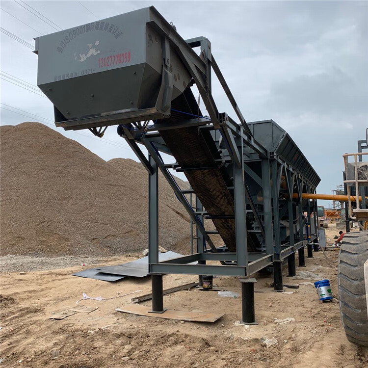 混凝土搅拌站工程建筑机械移动式水泥稳定土拌合站水稳搅拌站设备