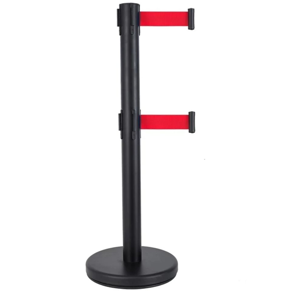 安全自驾 应急救援 鼎歪 双层隔离带伸缩带护栏杆银行警界警戒线警示