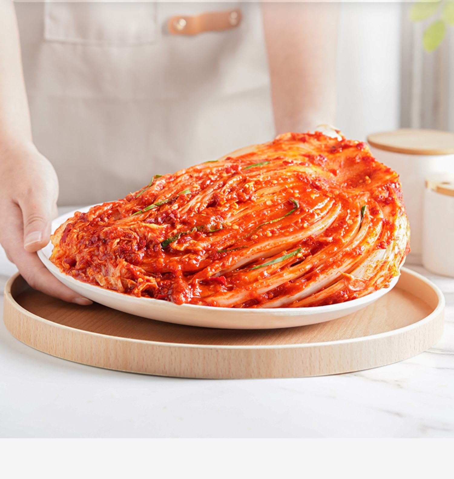 崔奶奶辣白菜 泡菜 韩国泡菜正宗辣白菜延边韩式泡菜切片实惠2斤 1000