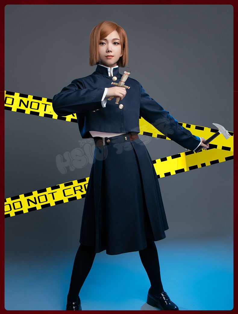秀琴家咒术回战cosplay钉崎野蔷薇cos服呪术廻戦校服女现货钉崎野蔷薇