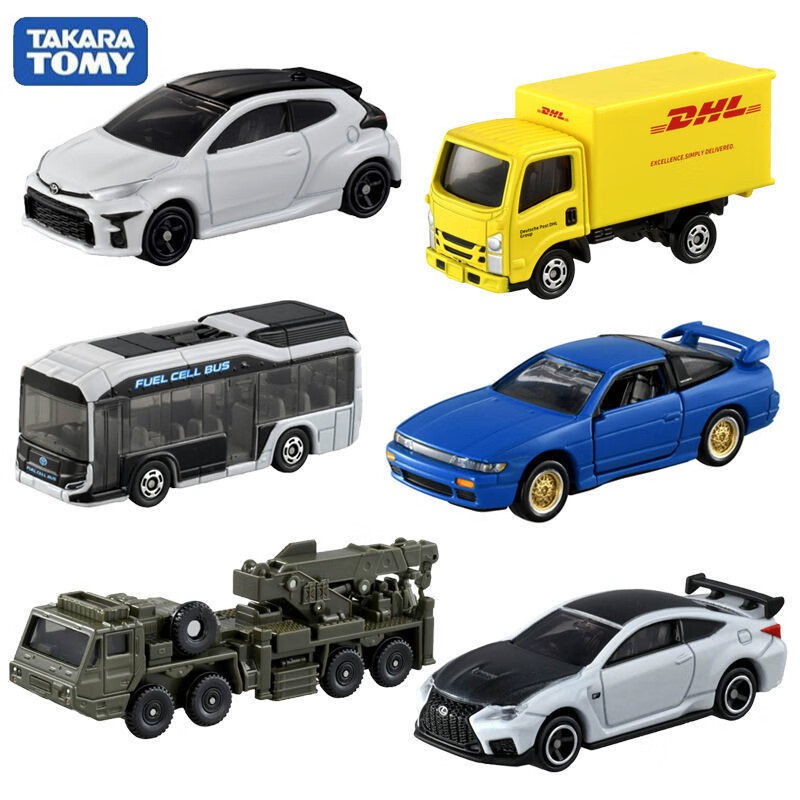 合金小汽车模型玩具仿真巴士小货车黑盒tp39长款车男孩玩具车仿真小