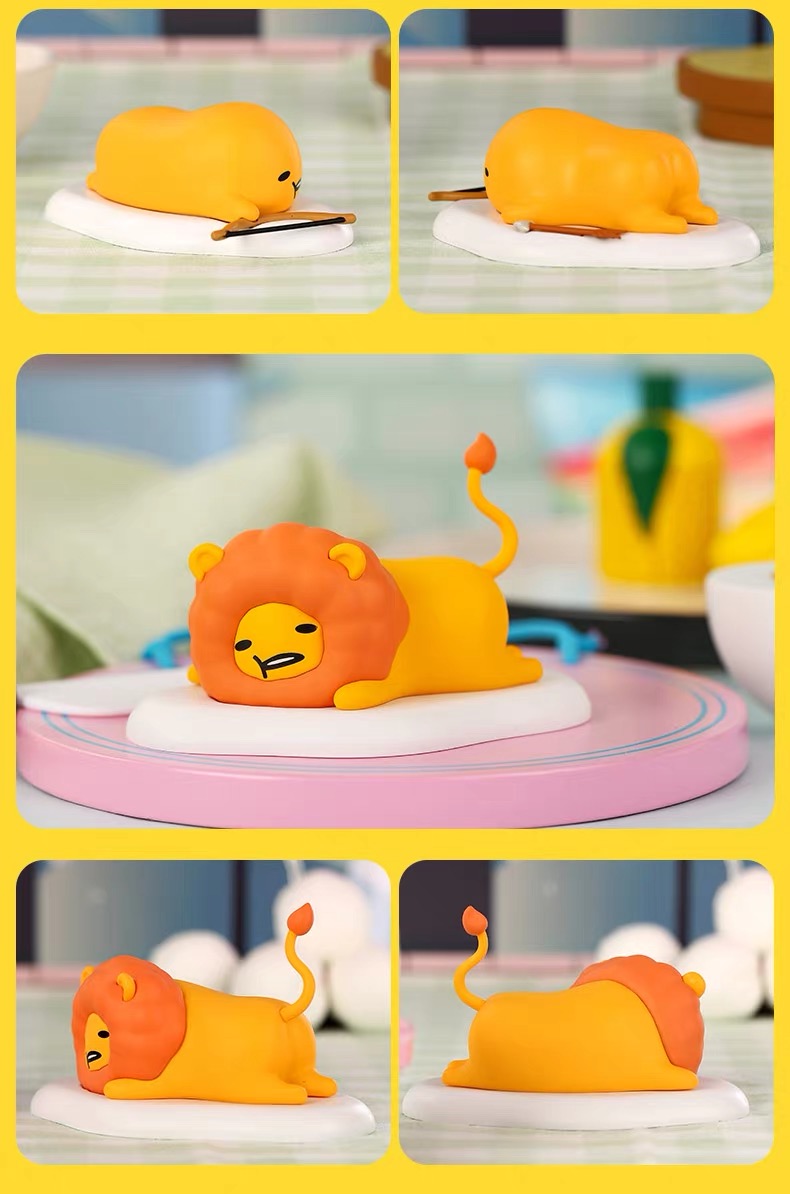 蛋黄哥盲盒懒蛋蛋12星座系列盲盒确认款白羊双子巨蟹魔羯射手金牛座弭