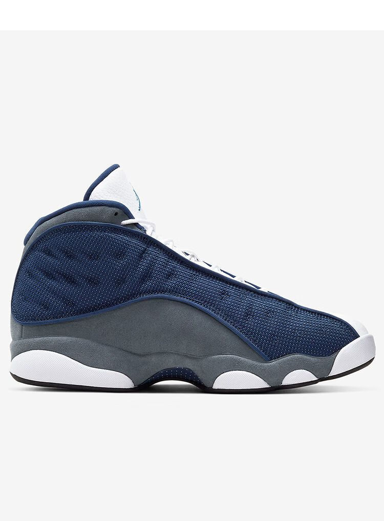 【旗舰官方店】纯原aj13篮球鞋flintgrey海军蓝白蓝高帮休闲男女款
