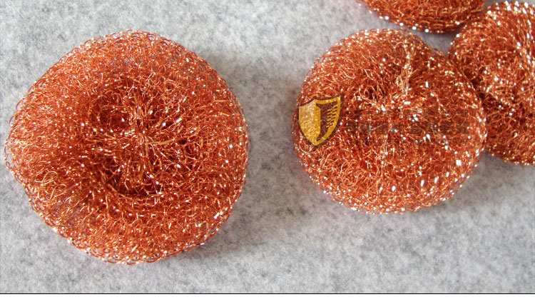 集兴牌紫铜黄铜清洁球铜丝清洁球铜丝球铜清洁球除锡球烙铁头清洁黄铜