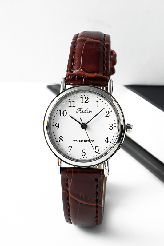 卡西欧(casio)文艺日本falcon猎鹰q&q复古极简手表女q996-304学生