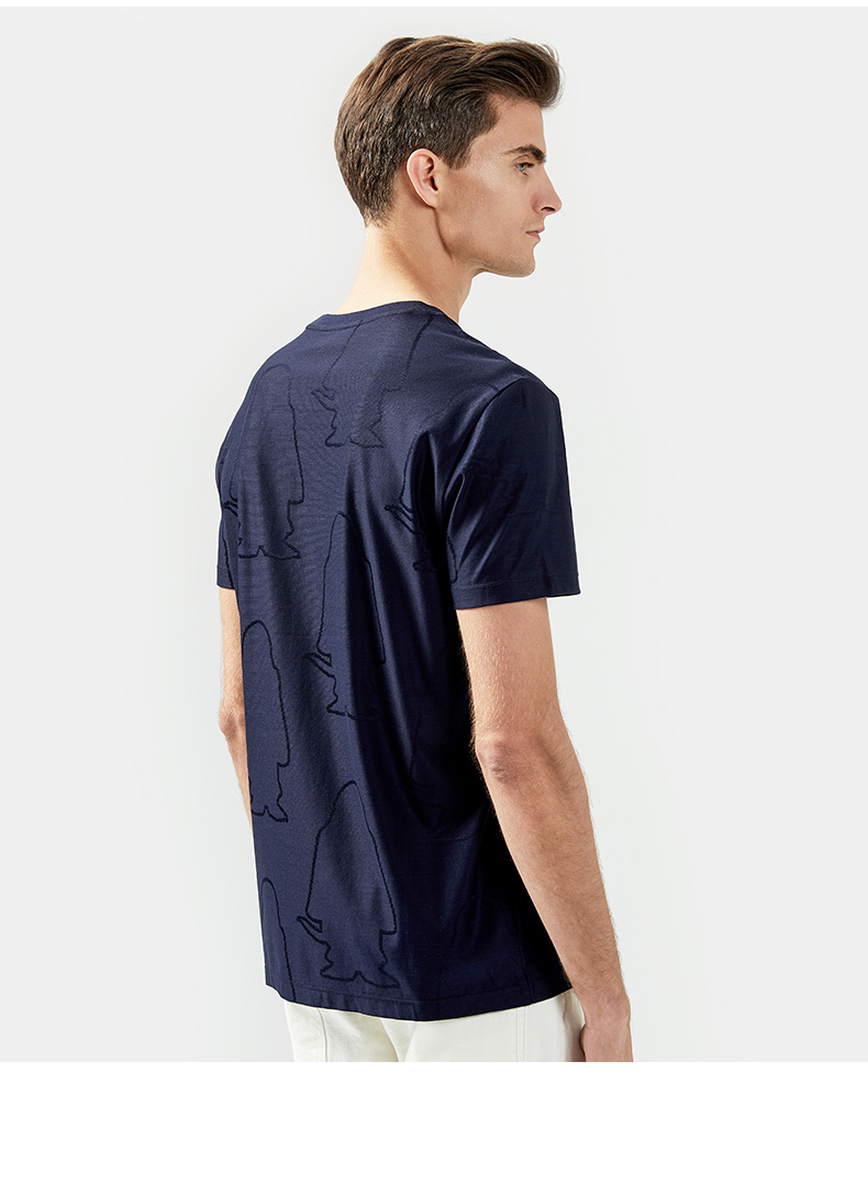 hush puppies暇步士男装2021夏新百搭圆领短袖t恤pe-21319d 019白色1