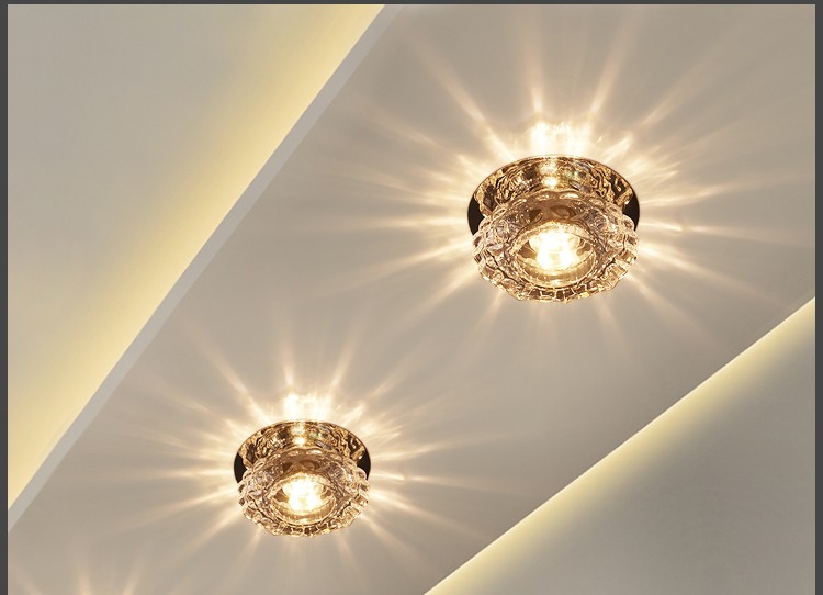 客厅吊顶周围小灯筒灯客厅吊顶周围的小灯射灯led过道灯走廊灯嵌入式