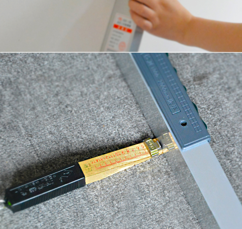 铝合金靠尺2米折叠数显水平尺高精度验房工具电子垂直检测尺 指针款:2