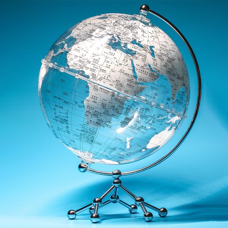 大号地球仪ar立体悬浮雕摆件装饰悟生3d凹凸地球仪学生用初中生高清