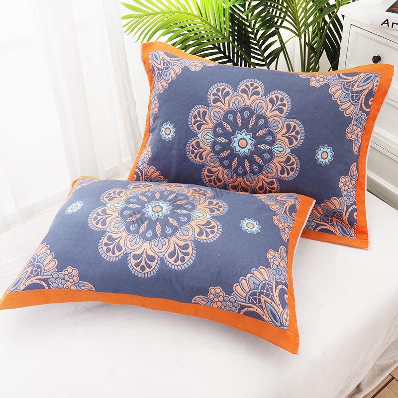 枕巾一对加大加厚情侣枕头巾批发 3层52*78厘米往后余生绿色一对