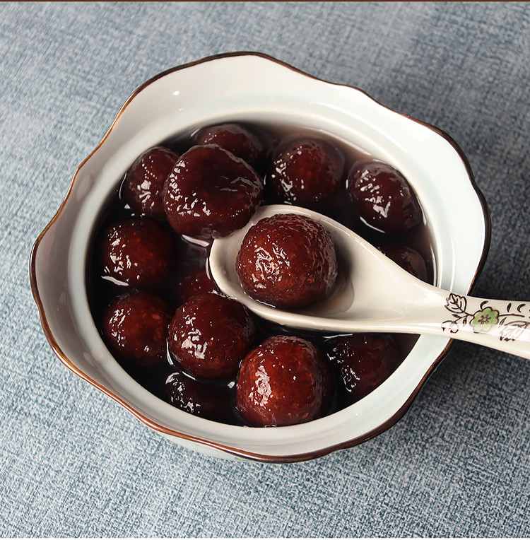 建湖藕粉圆200克*6袋藕粉圆子盐城建湖特产藕粉丸子6味选 规格:200克