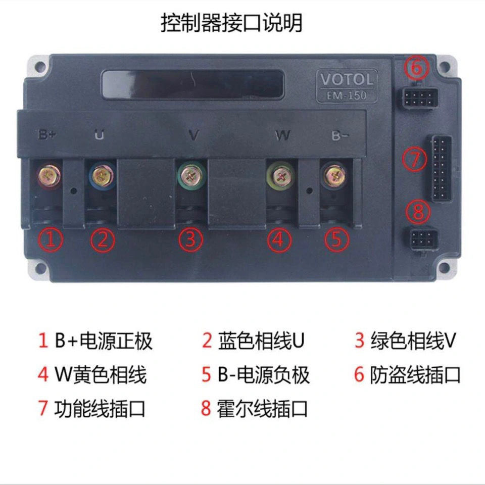 蓝德控制器7255-72230-72330-72350-42490全顺增强版 改装提速 72490