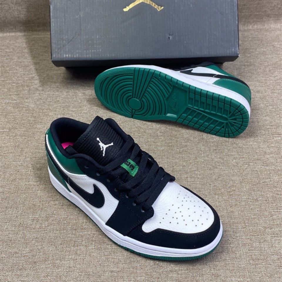 莆田aj 【精选】 黑绿脚趾 低中高帮板鞋 莆田联名纯原头层情侣男女运