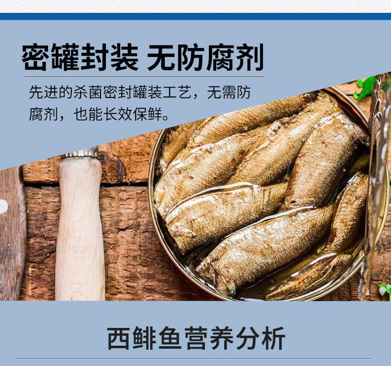 不臭烟熏味无防腐剂拉脱维亚原装进口波罗的海西鲱鱼罐头油浸烟熏味