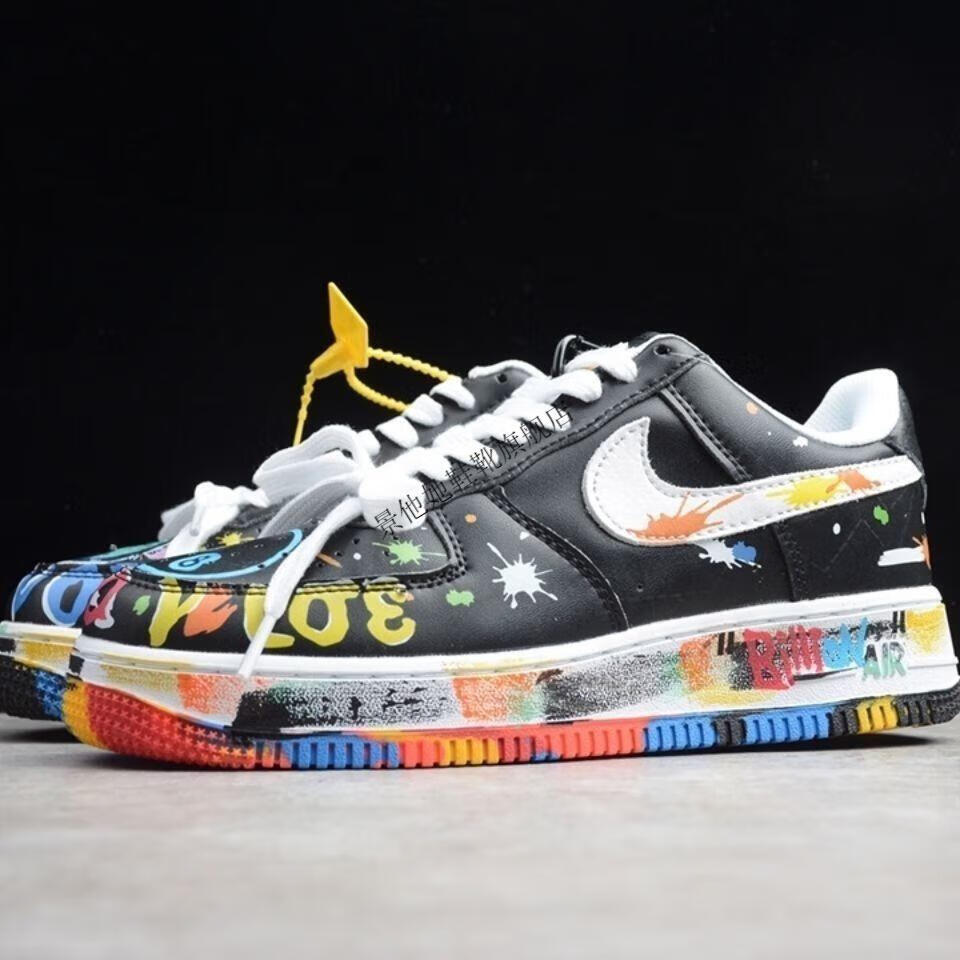 【官方旗舰店】aj·1 af1 dunk sb空军一号权志龙联名雏菊刮刮乐休闲