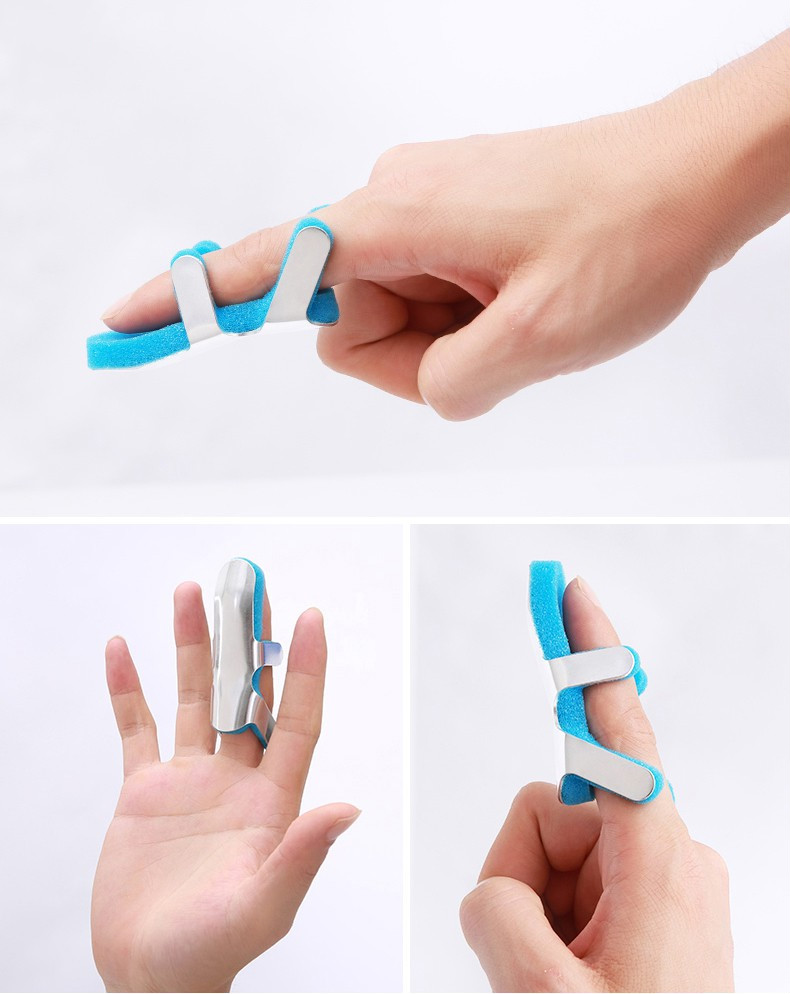 当次日达手指固定夹板指固定支具护指套肌腱断裂关节弯曲伸直手指头