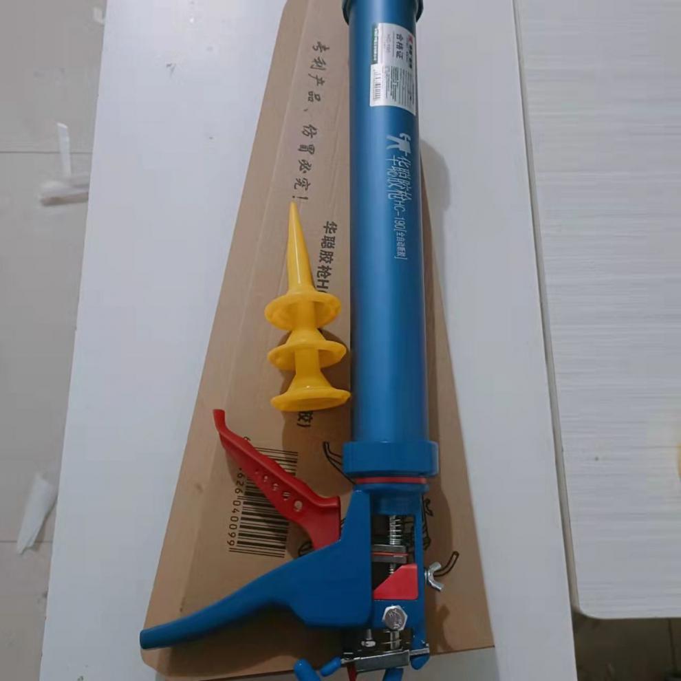 立发胶枪金手指九轴承版玻璃胶省力自动断胶防溢胶通用型结构 立发四