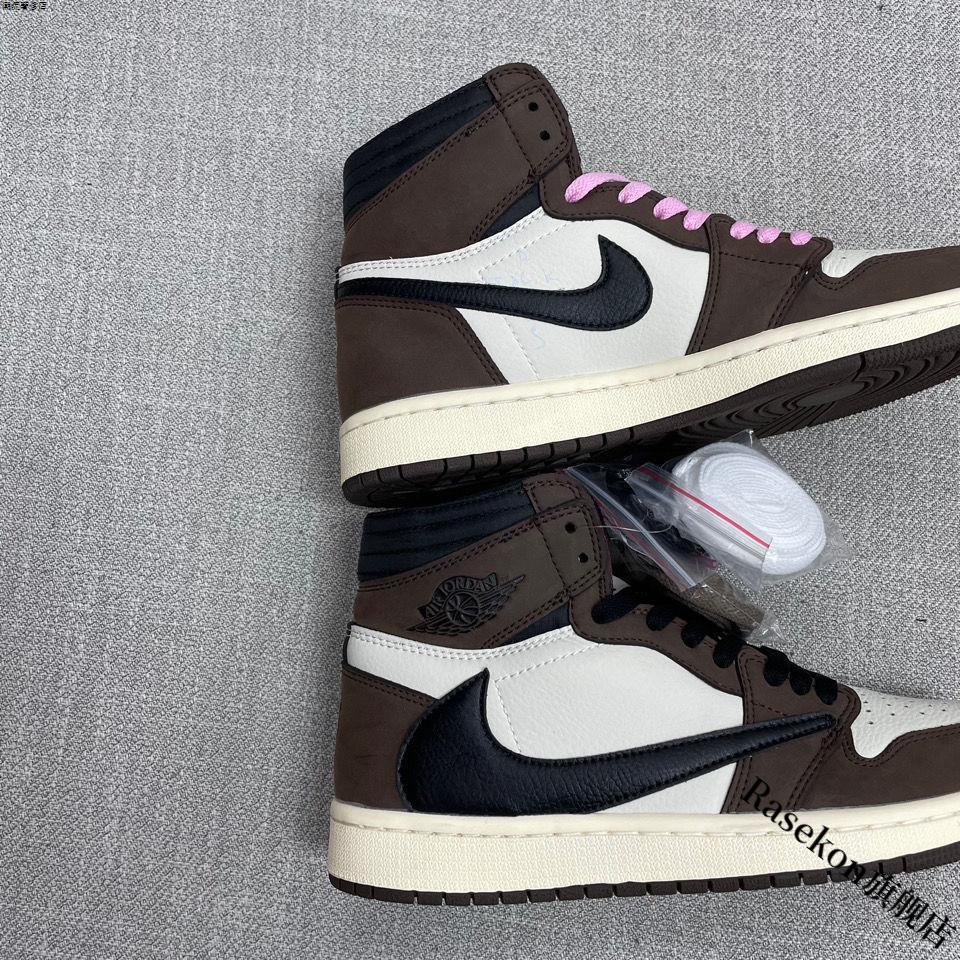 【旗舰官方店】周杰伦同款ts sp aj1联名高帮倒钩休闲鞋情侣深棕运动