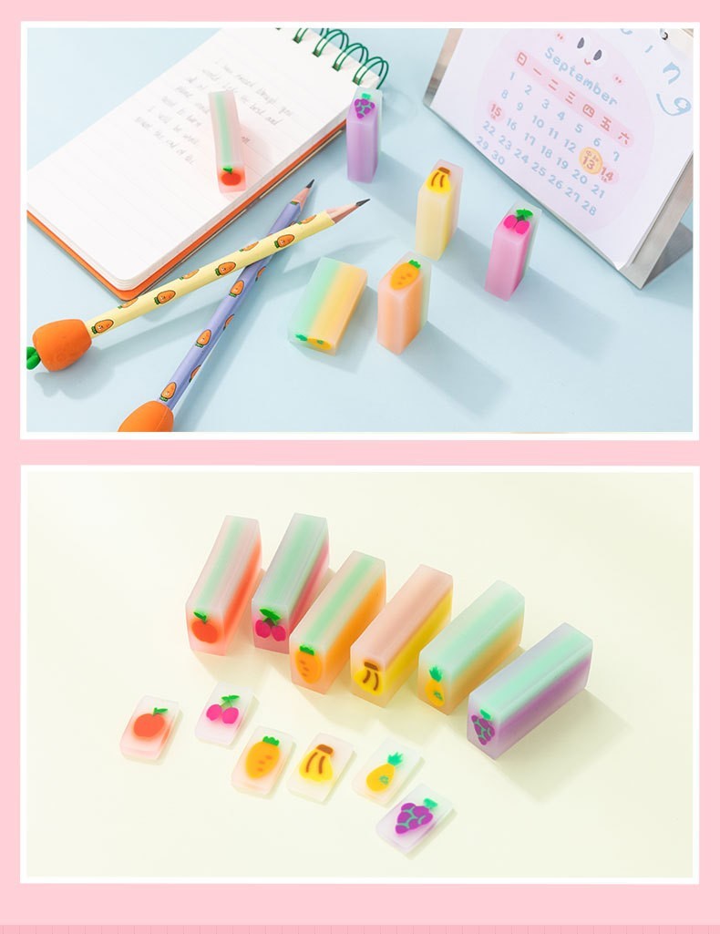 讬辰一正儿童糖果橡皮擦盲盒橡皮奶糖美术无碎屑幼儿园卡通小奖品可爱