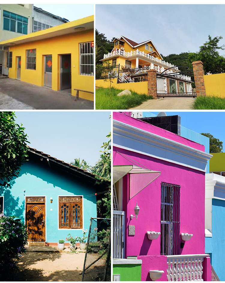 道新 外墙漆防水防晒乳胶漆水洋灰泥涂料室外耐久油漆别墅白色彩色内