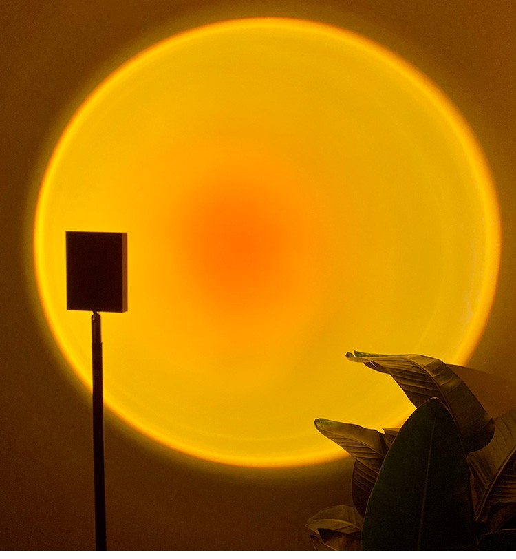 灯爵仕 落日灯网红夕阳灯落日余晖灯氛围灯ins迷你客厅卧室投影拍照