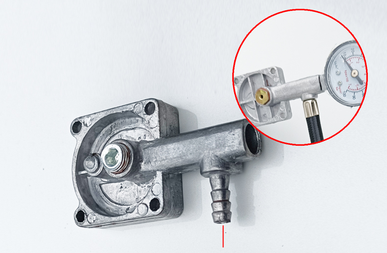 气泵配件车载充气管汽车用打气泵充气管橡胶管编织管延长软管60cm按压
