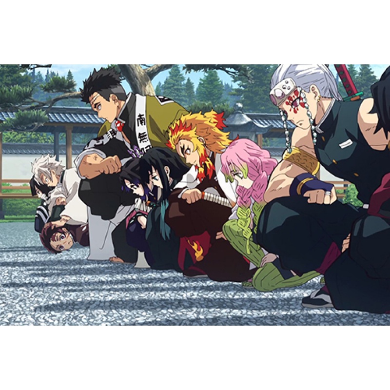 日本动漫木质拼图鬼灭之刃炭治郎炼狱槙寿郎1000片成年人减压启智