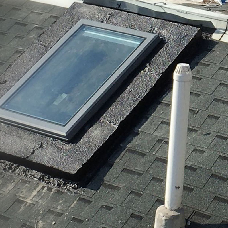 门窗港别墅地下室采光井天窗定制阁楼铝合金斜屋顶智能电动对开平移