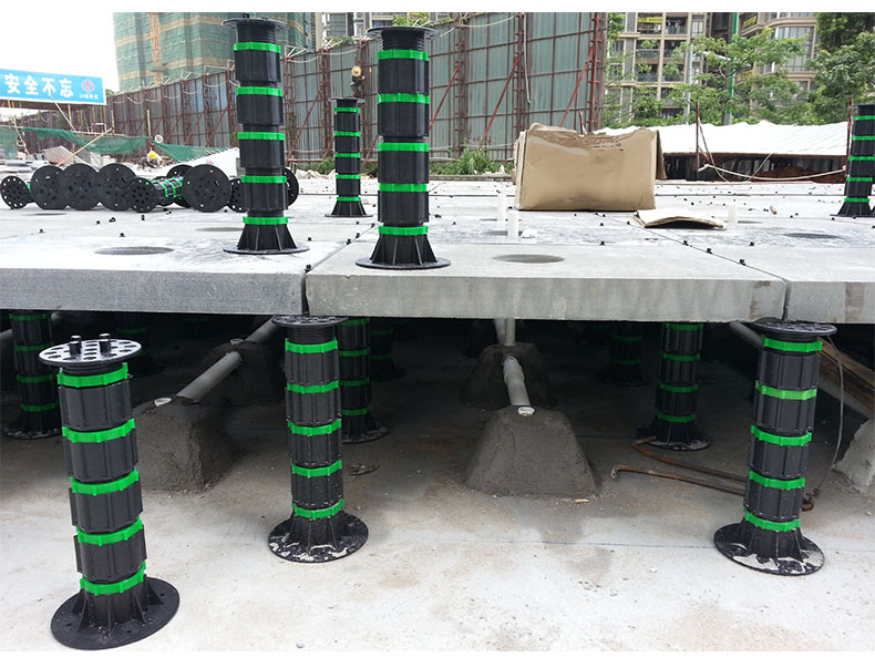 支撑器水景石材高度调节器旱喷水池龙骨防腐木支撑器伸缩架g009357500