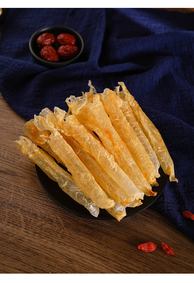 深海鱼胶补气血花胶干货煲汤鱼泡鱼肚鱼鳔胶送礼黄花胶孕妇营养品