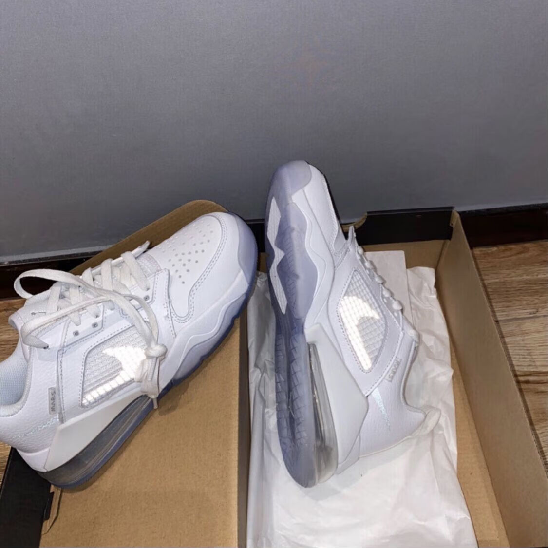 air mars aj 270 low 纯白女鞋乔270 气垫男鞋纯原篮球运动鞋 纯原aj