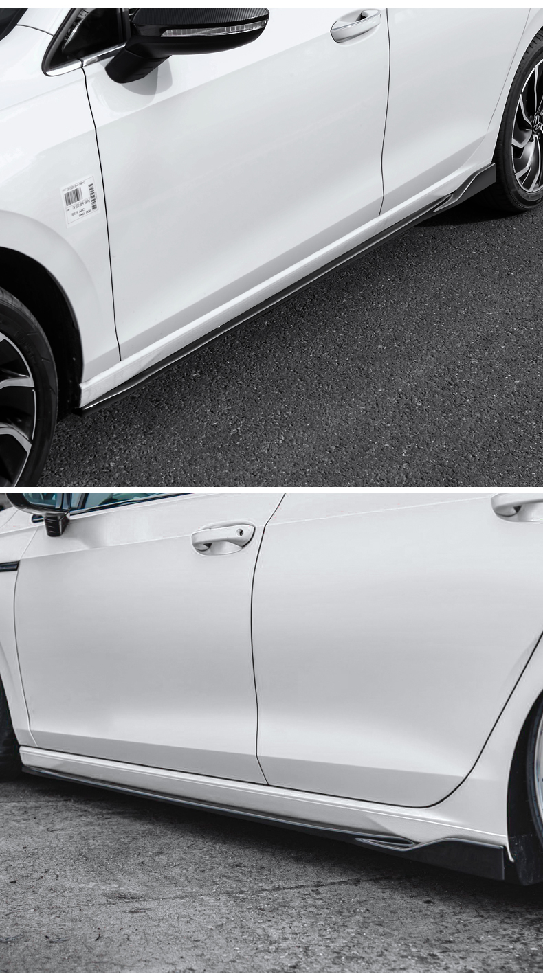 车州鑫 适用于21-22款大众高尔夫8max侧裙防擦8代rline/gti改装侧边下