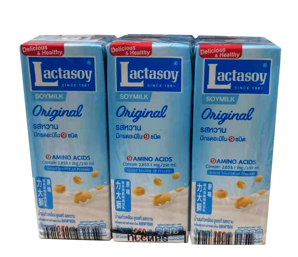 猴儿崖 泰国力.大狮原味豆奶饮品饮料 力大狮 125ml*60盒/箱 早餐豆