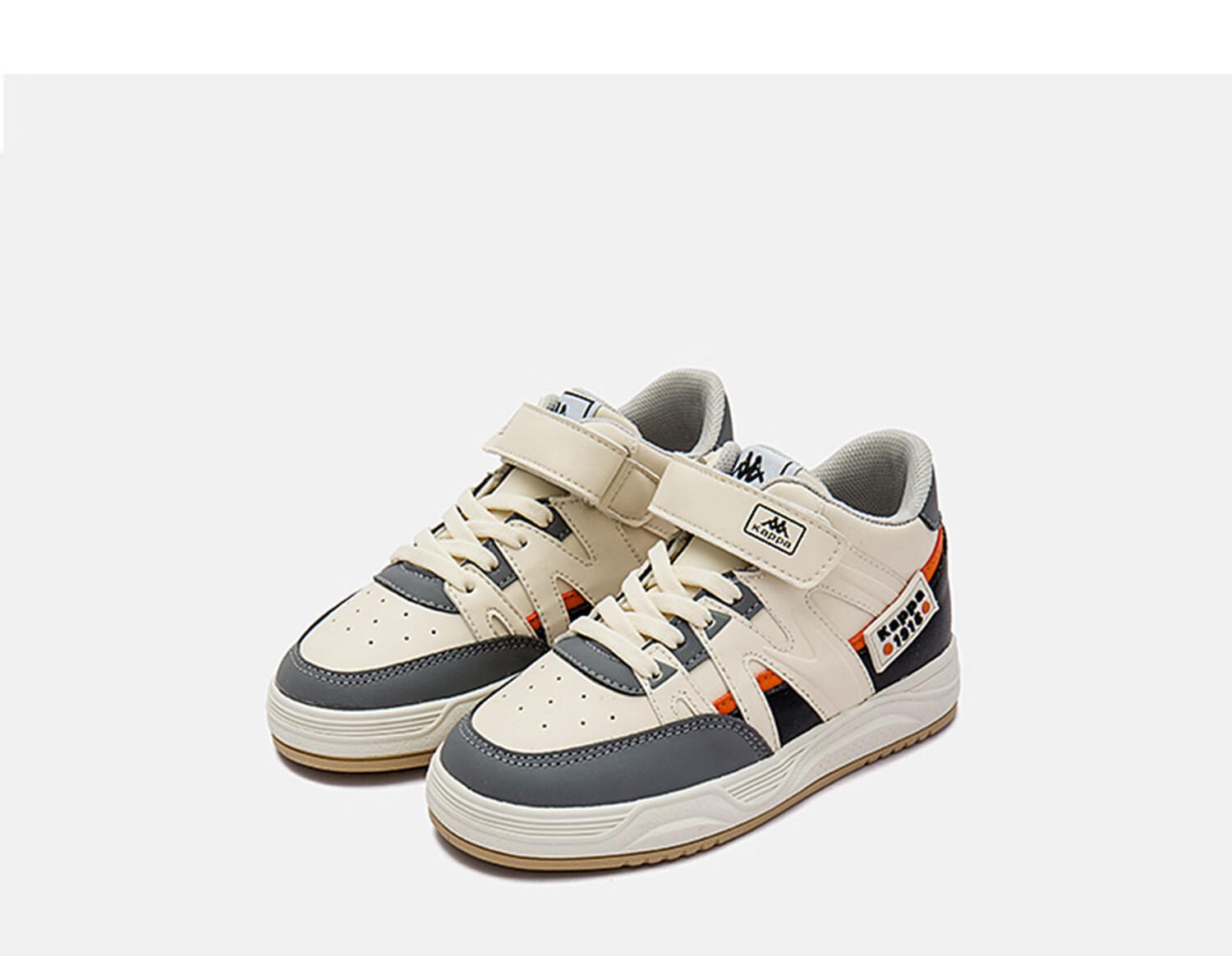 卡帕官方旗舰儿童运动鞋篮球鞋男2022新款中大童秋季板鞋休闲宝宝鞋子