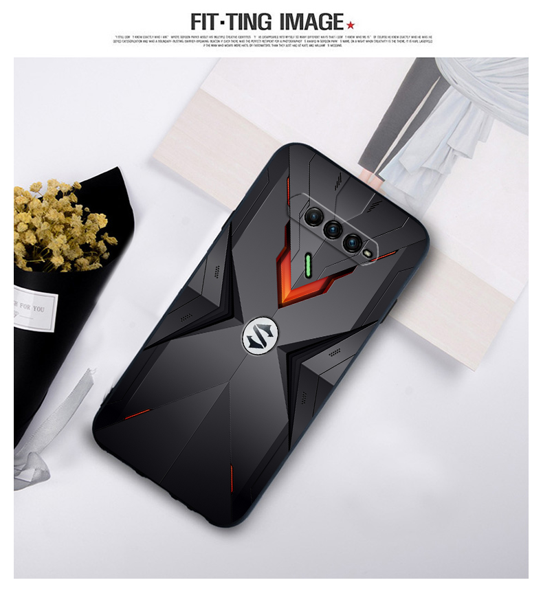 恬约黑鲨4s手机壳硅胶软壳黑鲨44pro保护套创意4spro动漫机甲33pro