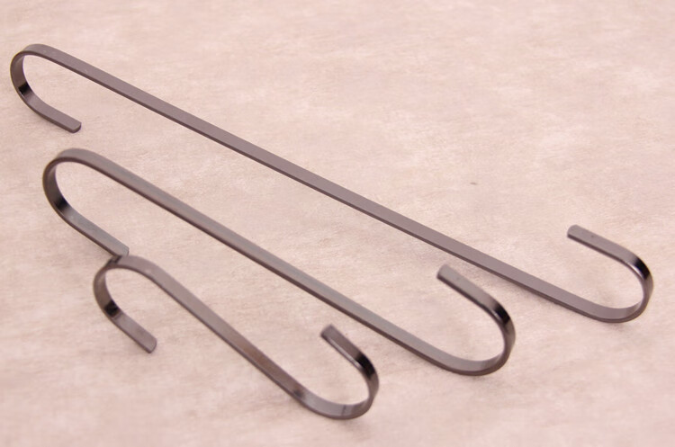 斩盾斩盾长s钩挂钩扁衣钩 服装店挂钩s钩 s勾衣架展示架货架 包包s型