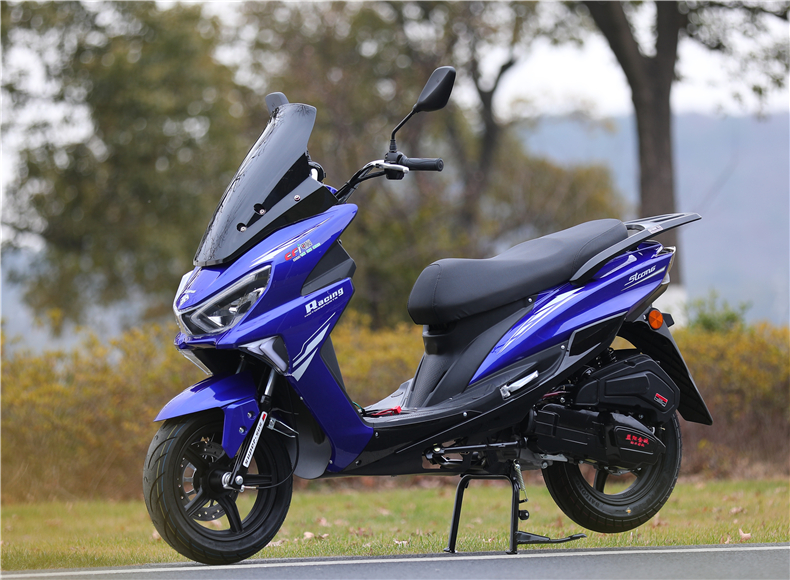 国四电喷可上牌 路虎bws大型踏板车摩托车燃油助力车150cc 男女代步车