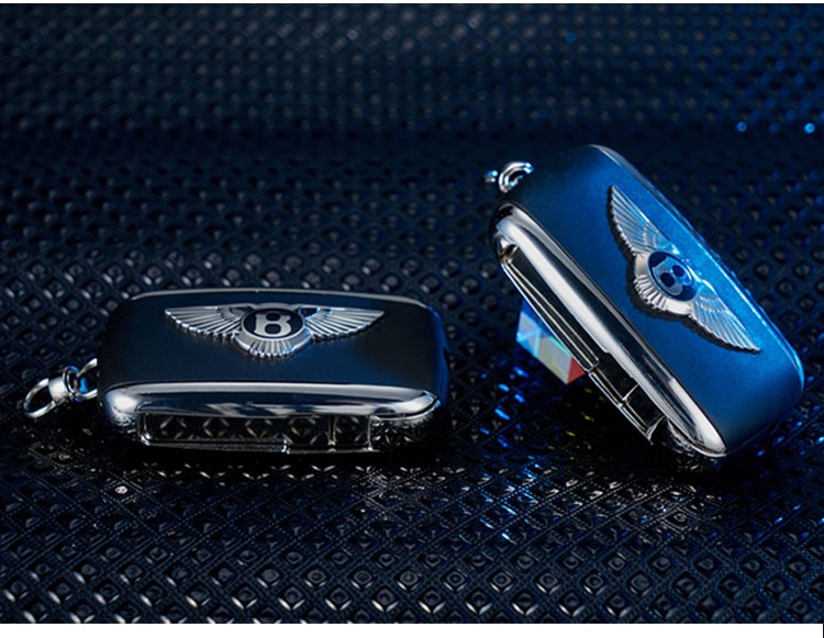 飞驰钥匙 适用于宾利飞驰慕尚添越欧陆原车外壳替换 宾利真车钥匙收藏